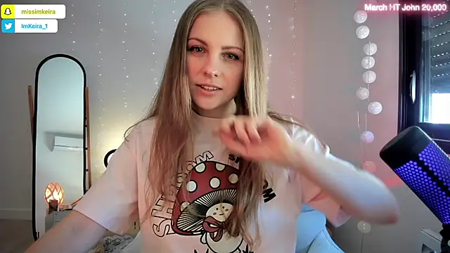 ImKeira online show from March 30, 10:06 am