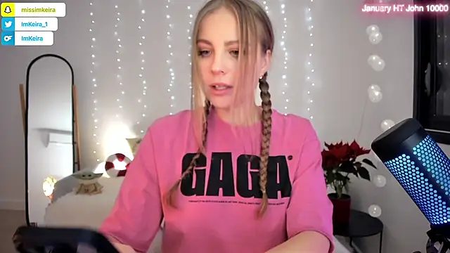 ImKeira online show from January 8, 8:26 pm