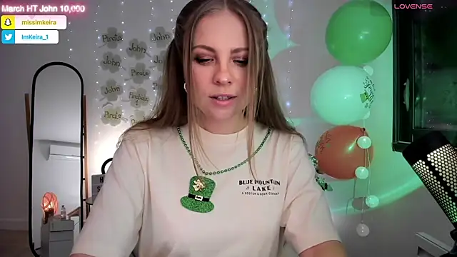 ImKeira online show from March 16, 6:10 pm