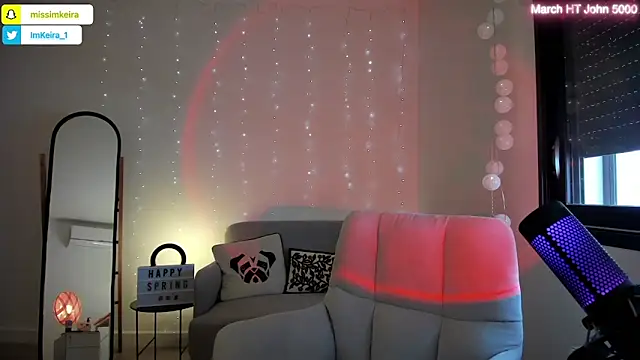 ImKeira online show from March 6, 11:05 am