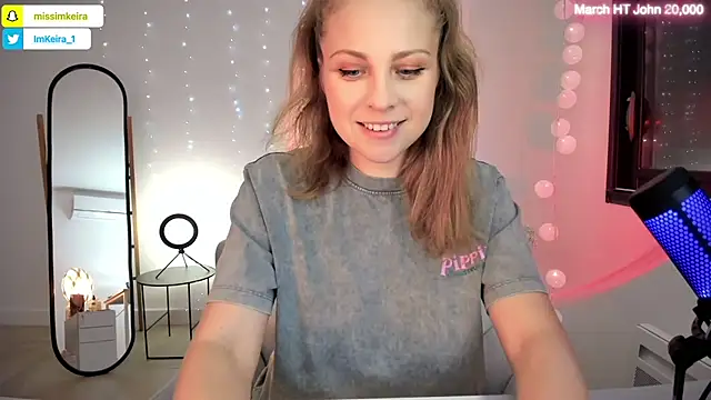 ImKeira online show from March 23, 7:47 pm