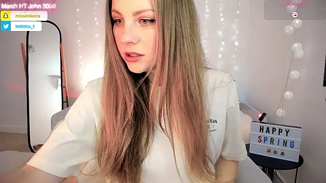 ImKeira online show from March 1, 8:20 pm