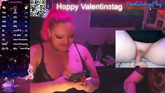 DarkBunnyPlay online show from February 14, 8:20 pm