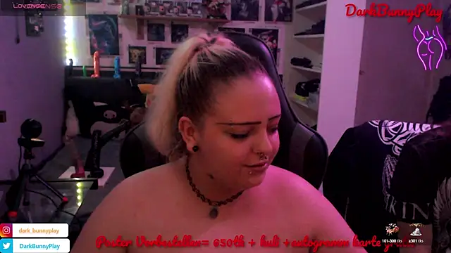 DarkBunnyPlay online show from December 17, 8:21 pm