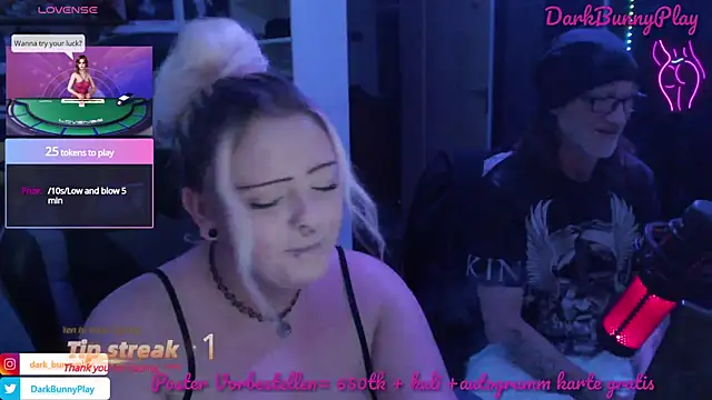 DarkBunnyPlay online show from December 29, 8:37 pm