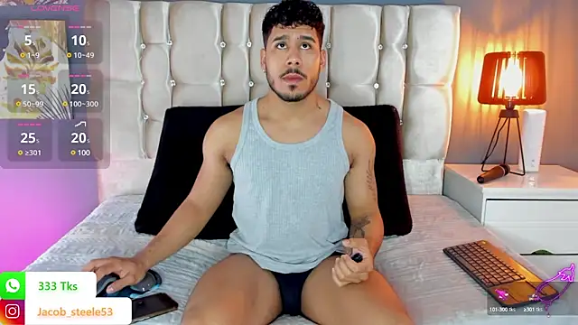 Snapshot of Jacob_Steele53 chatting on January 18, 9:24 pm Jacob Steele53 online show from January 18, 9:24 pm
