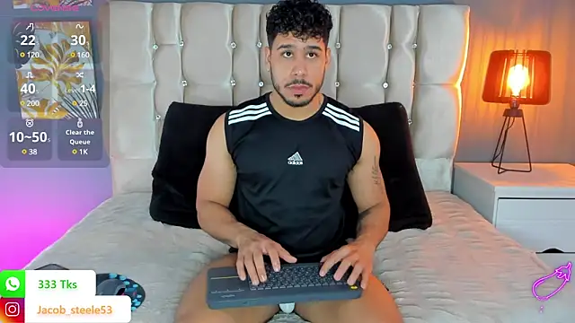Snapshot of Jacob_Steele53 chatting on February 25, 8:42 pm Jacob Steele53 online show from February 25, 8:42 pm