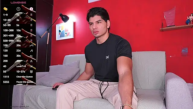 Snapshot of wild_col_ chatting on November 14, 12:09 pm wild col online show from November 14, 12:09 pm