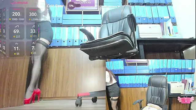 Office Sexy online show from May 9, 3:04 pm