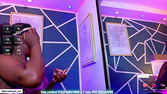 KAROL-SCOTT online show from October 24, 8:08 pm