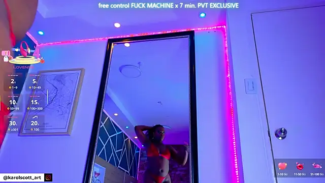 KAROL-SCOTT online show from November 1, 8:03 pm