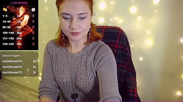 Snapshot of RedHeadSTARx chatting on January 13, 4:41 pm RedHeadSTARx online show from January 13, 4:41 pm