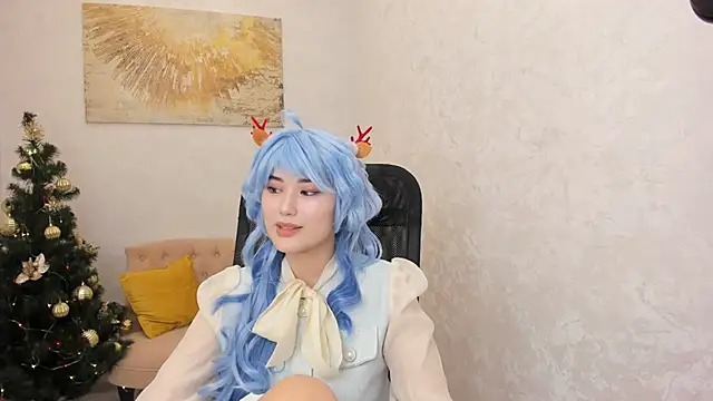 Snapshot of AnneTLi chatting on December 25, 6:20 am AnneTLi online show from December 25, 6:20 am