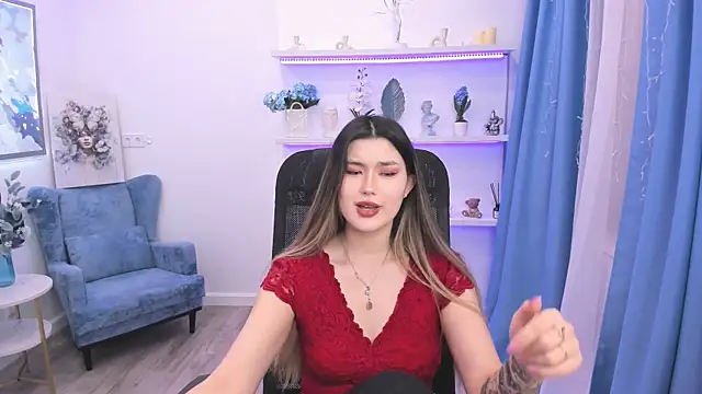 Snapshot of AnneTLi chatting on January 19, 3:21 am AnneTLi online show from January 19, 3:21 am