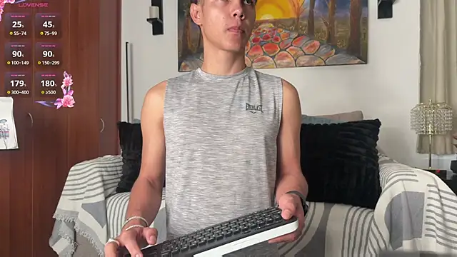 Snapshot of Adams_ricci chatting on July 6, 11:28 am Adams ricci online show from July 6, 11:28 am