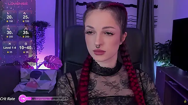Snapshot of BratzieDarsie chatting on February 28, 8:31 am BratzieDarsie online show from February 28, 8:31 am