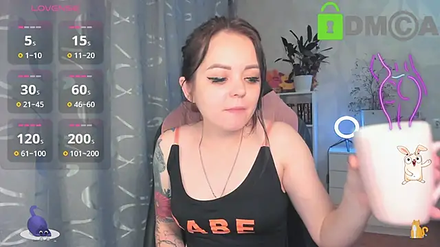 Snapshot of AnnyHoney_ chatting on October 25, 7:14 pm AnnyHoney online show from October 25, 7:14 pm