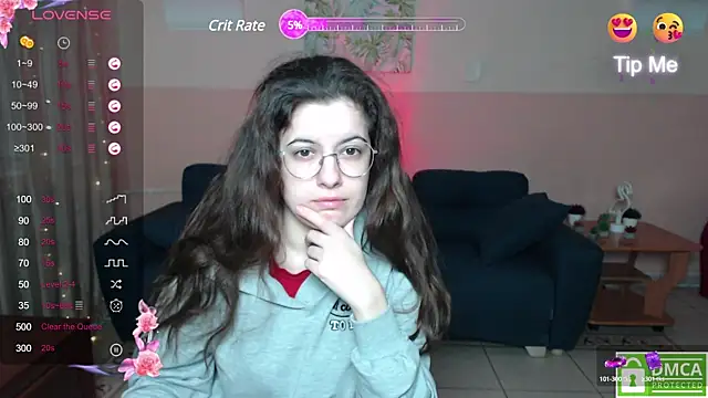Snapshot of Aminabeatris chatting on February 27, 6:24 am Aminabeatris online show from February 27, 6:24 am