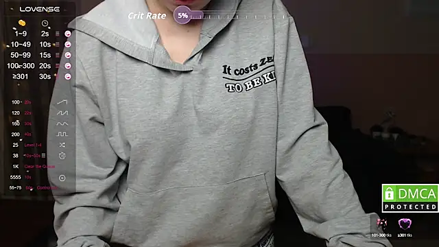 Snapshot of Aminabeatris chatting on October 11, 5:30 am Aminabeatris online show from October 11, 5:30 am