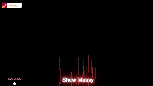 Snapshot of Kadarah chatting on November 7, 6:12 pm Kadarah online show from November 7, 6:12 pm