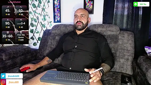 Snapshot of JD-69 chatting on February 22, 9:48 pm JD-69 online show from February 22, 9:48 pm