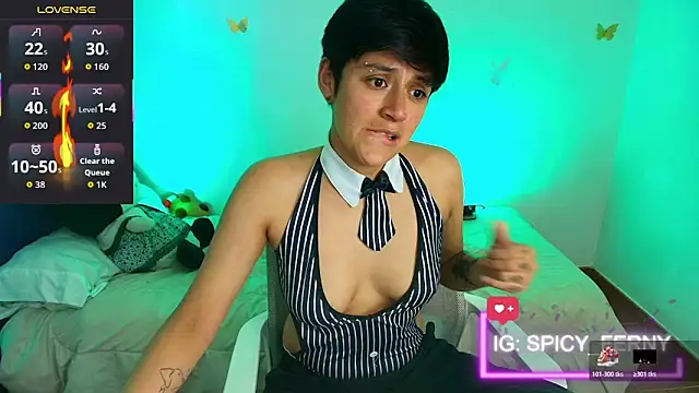 9 Fernanda 9 online show from May 1, 8:25 pm