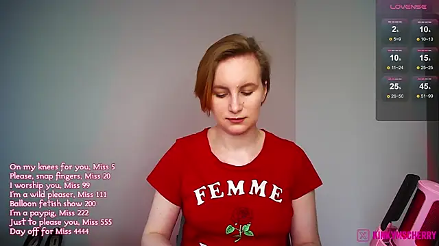 Snapshot of RandyCherry chatting on June 12, 2:04 pm RandyCherry online show from June 12, 2:04 pm