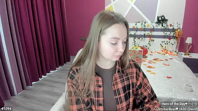 Snapshot of LizaGost chatting on October 11, 11:55 am LizaGost online show from October 11, 11:55 am