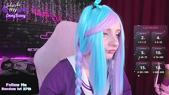EmmyBunny online show from February 22, 2:08 pm