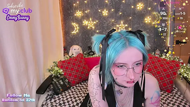 EmmyBunny online show from December 14, 3:15 pm