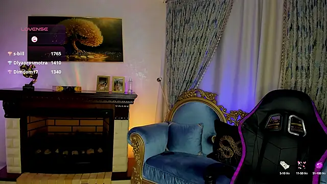 Snapshot of Black-Mamba- chatting on February 9, 4:50 pm Black-Mamba- online show from February 9, 4:50 pm