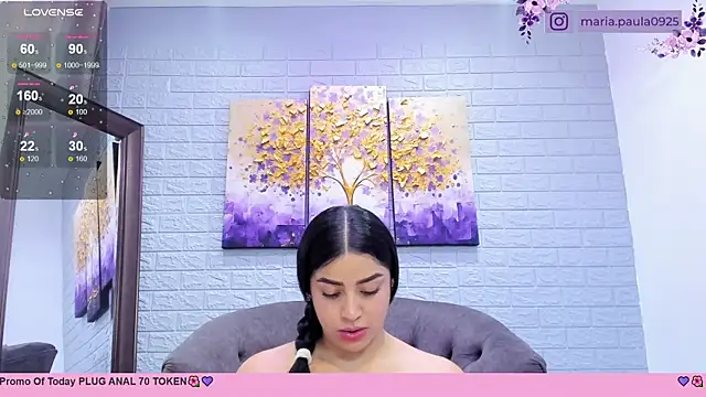 Snapshot of Paula_Desousa chatting on February 24, 10:47 pm Paula Desousa online show from February 24, 10:47 pm