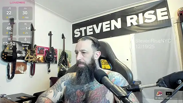 StevenRiseNYC online show from December 20, 1:47 pm