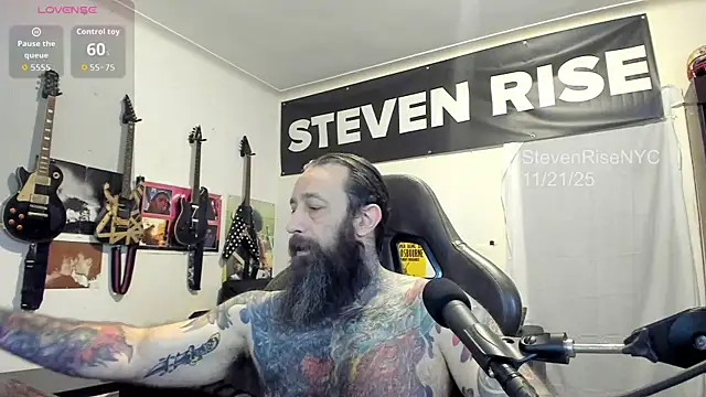 StevenRiseNYC online show from November 21, 2:16 pm