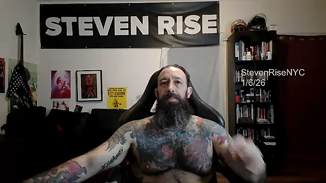 StevenRiseNYC online show from January 7, 9:20 pm