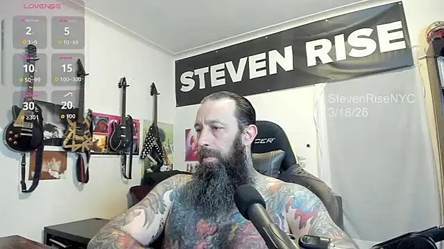 StevenRiseNYC online show from March 19, 12:10 am