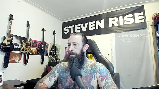 StevenRiseNYC online show from November 6, 1:59 pm