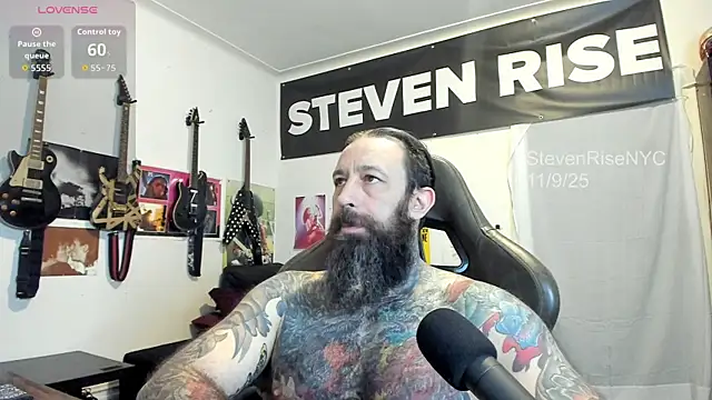 StevenRiseNYC online show from November 10, 2:33 pm