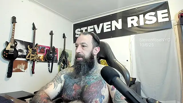 StevenRiseNYC online show from October 6, 1:01 pm