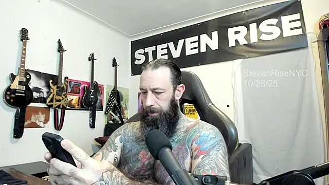 StevenRiseNYC online show from October 29, 12:59 pm