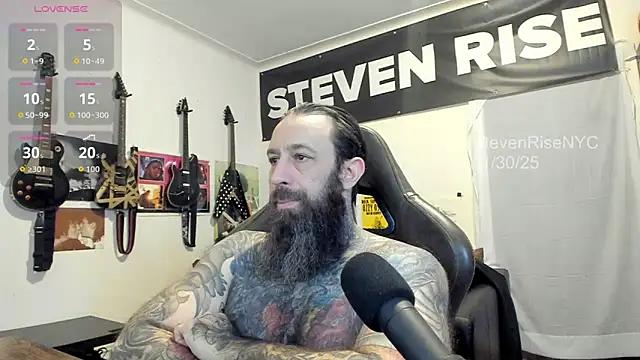 StevenRiseNYC online show from November 30, 1:01 pm