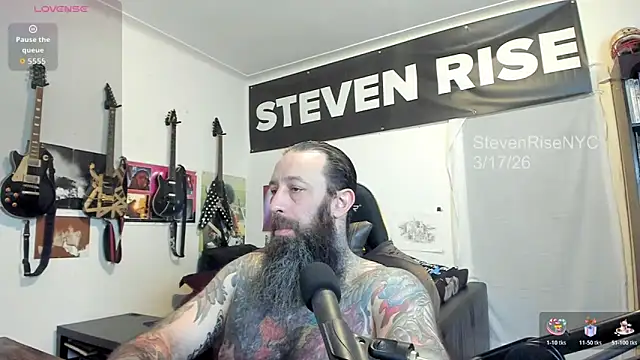 StevenRiseNYC online show from March 17, 12:30 pm