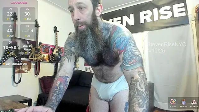 StevenRiseNYC online show from April 10, 12:34 pm