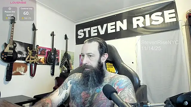 StevenRiseNYC online show from November 14, 1:37 pm