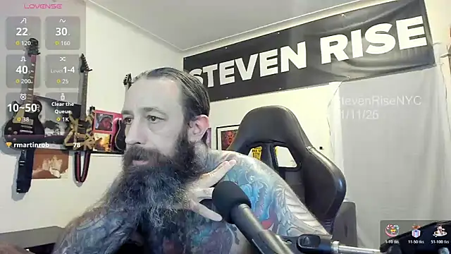 StevenRiseNYC online show from November 12, 2:48 am