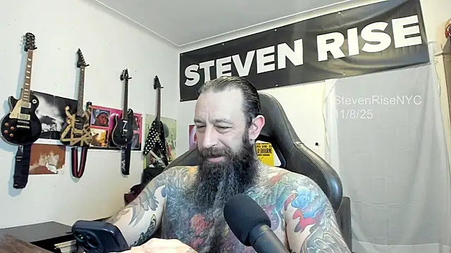StevenRiseNYC online show from November 8, 12:20 pm