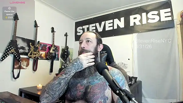 StevenRiseNYC online show from March 31, 12:40 pm