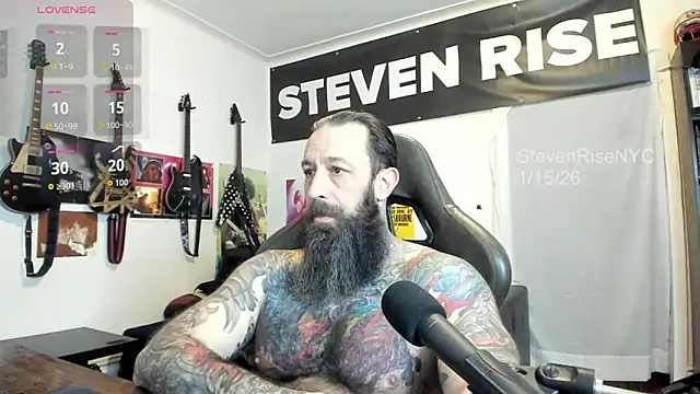 StevenRiseNYC online show from January 15, 4:10 pm