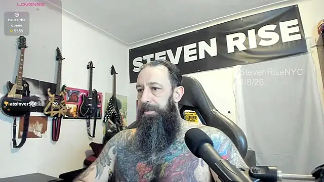 StevenRiseNYC online show from January 9, 1:29 pm