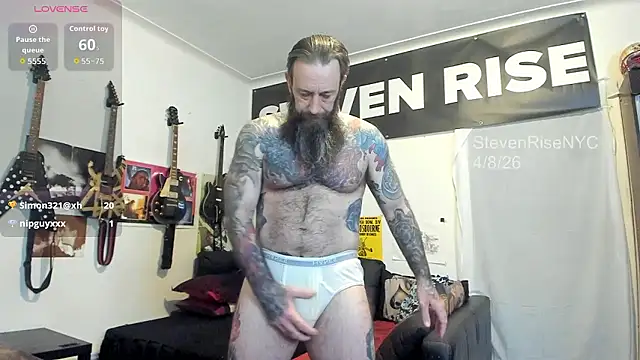 StevenRiseNYC online show from April 8, 12:17 pm